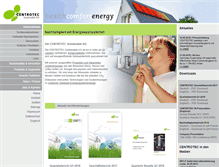 Tablet Screenshot of centrotec.de